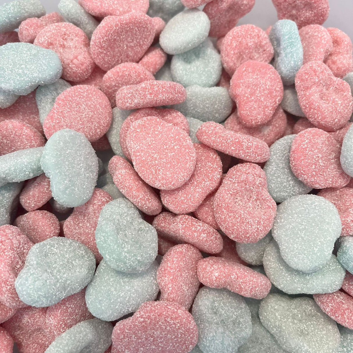 Bonbons acidulés à la langue bleue
