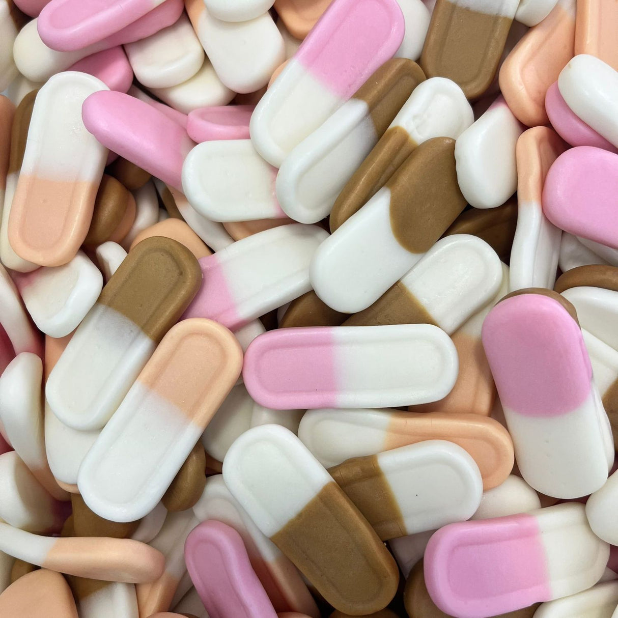 Bonbons acidulés à la fraise géants