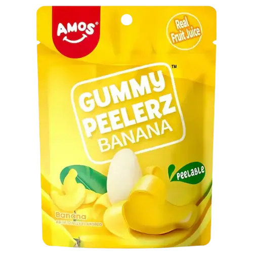 Amos Peelerz Gommes Banane 120g