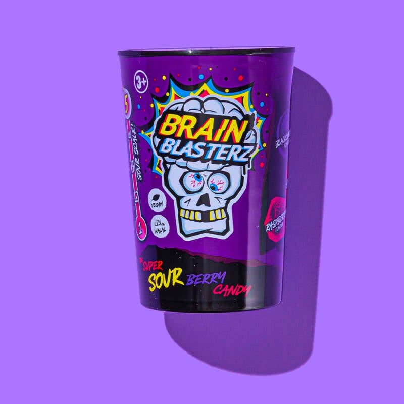Brain Blasterz Fruits noirs acidulés 48 g