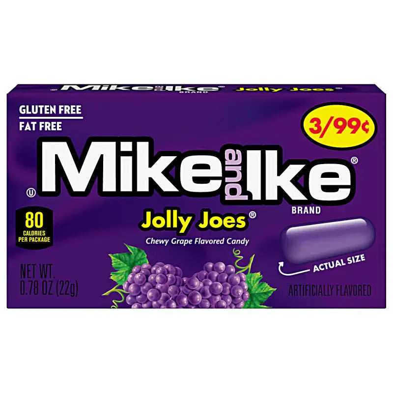 Mike et Ike Jolly Joes 24 x 22 g
