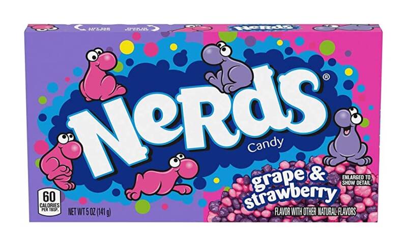 Nerds Raisin et Fraise 141g