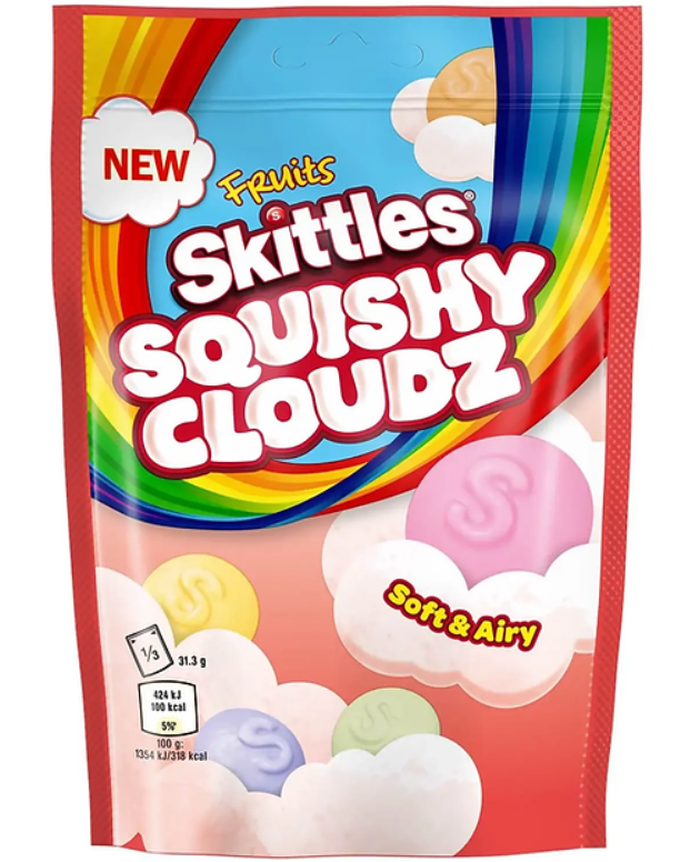 Skittles Squishy Cloudz Fruits 94 g