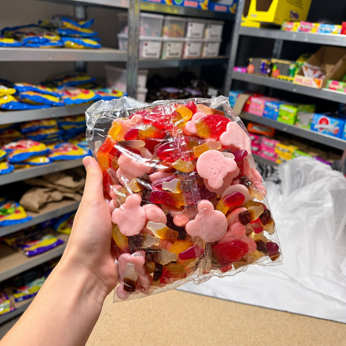 Mélange de bonbons mystères