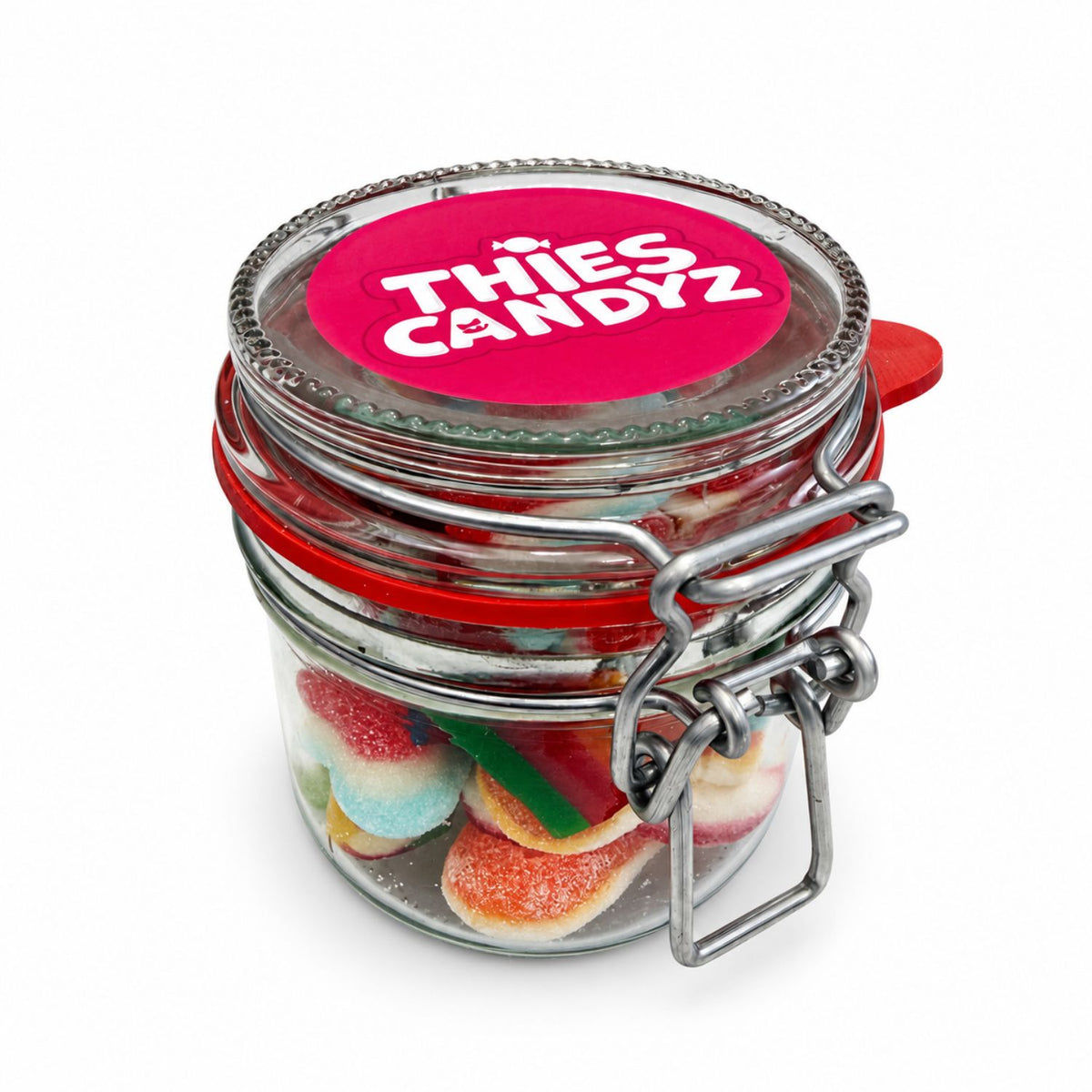 Gevulde Snoeppot met Logo – Weckpot 255ml