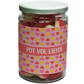 liefde snoeppot