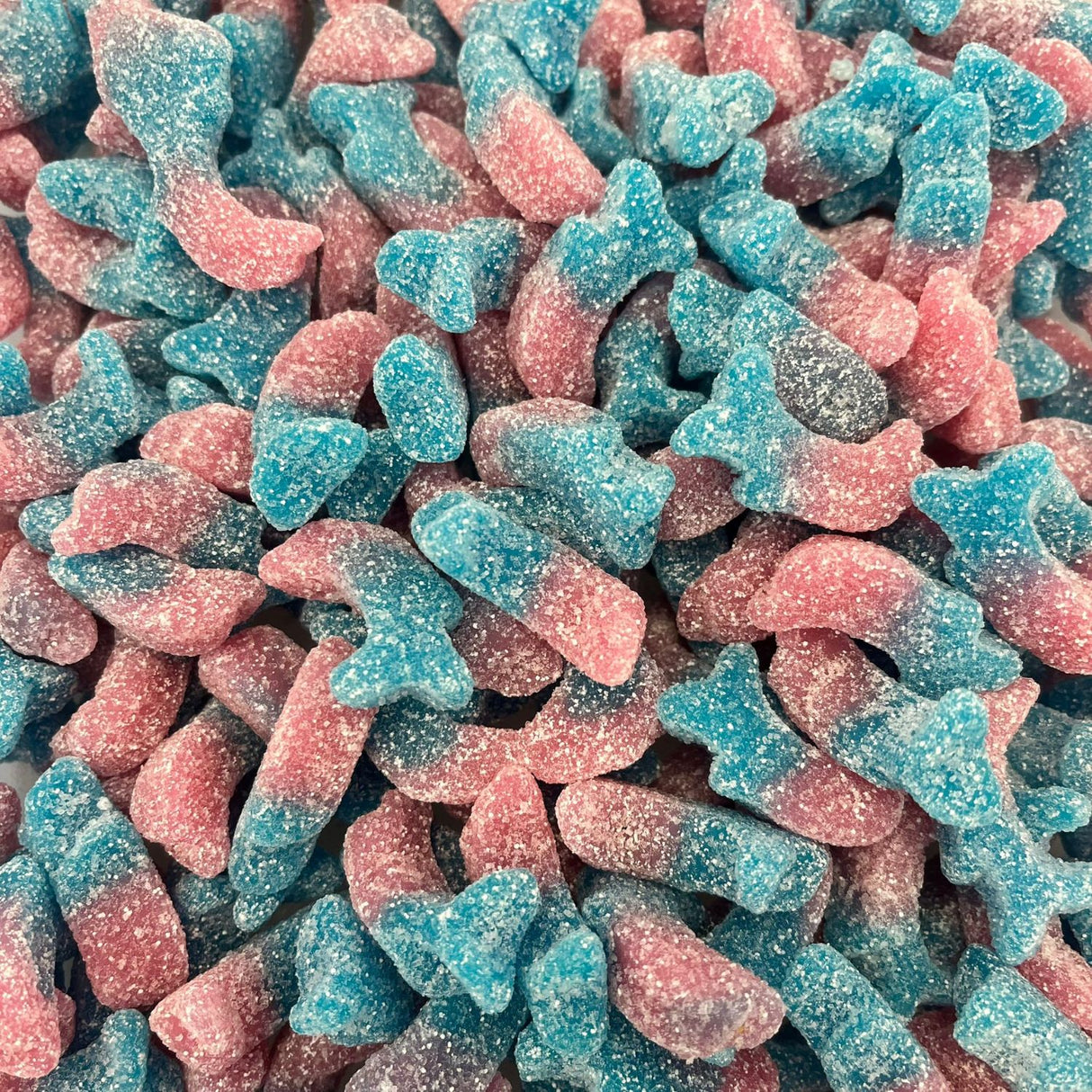 Bonbons acidulés à la langue bleue