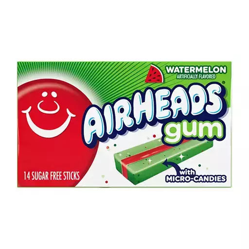 Chewing-gum Airheads à la pastèque