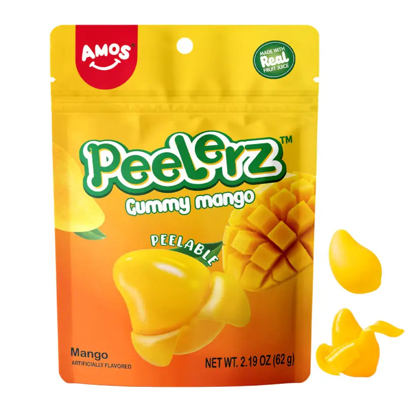 Amos Peelerz Gommes à la mangue 120 g