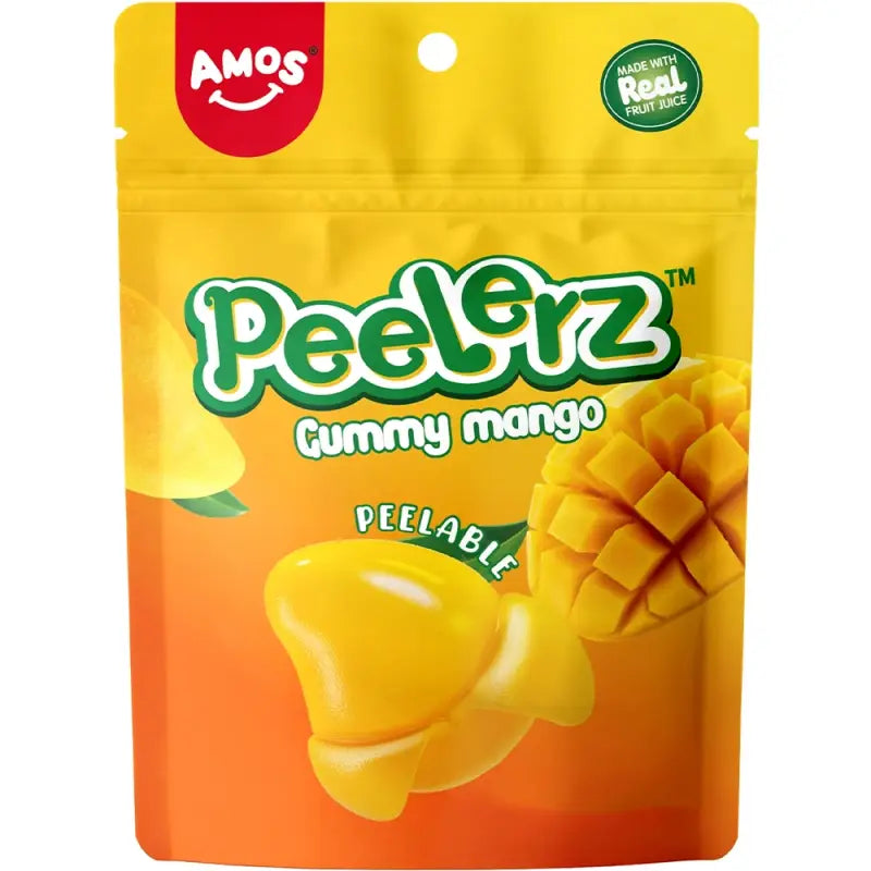 Bonbons gélifiés à la mangue Amos Peelerz 80 g