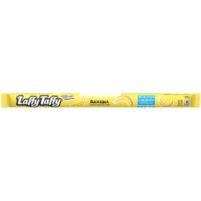 Laffy Taffy banaan Amerikaans snoep in gele wikkel, ThiesCandyz webshop productfoto