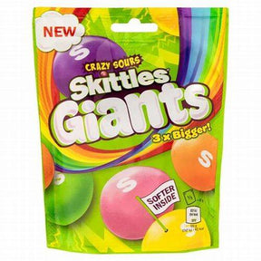 Skittles Giants Crazy Sours 132g - Thiescandyz