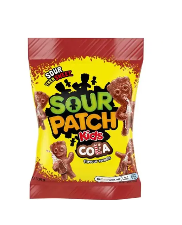 Sachet de Sour Patch Kids Cola 130 g