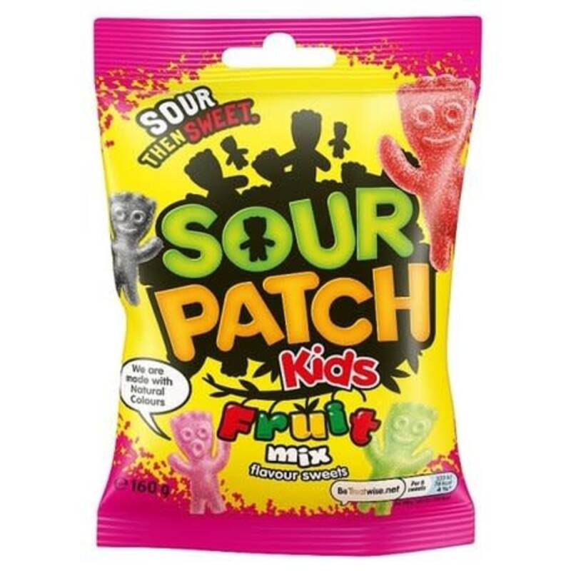 Sachet de mélange de fruits Sour Patch Kids 130 g