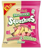 Squashies Rhubarb & Custard 120g - Thiescandyz