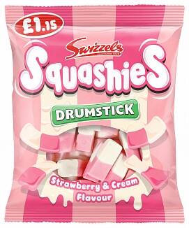 Squashies Fraise &amp; Crème 12x120g