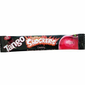 Tango Sherbet Shockers kersensnoep in zwarte verpakking, Amerikaans snoep bij ThiesCandyz